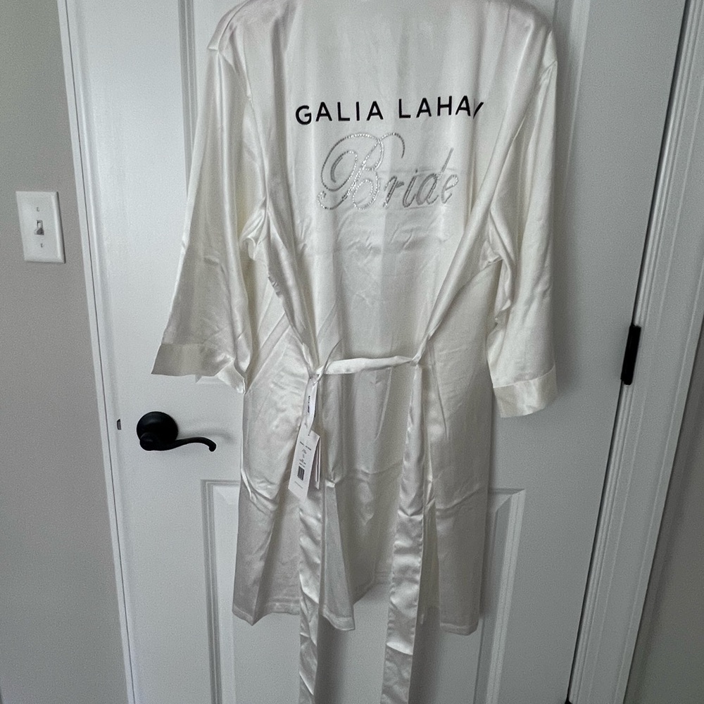 NIB NWT Galia Lahav Bride Silk Robe